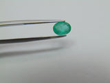 0.98ct Emerald 8x6mm