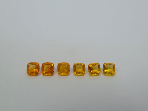 4.09ct Fire Opal Calibrated 6mm