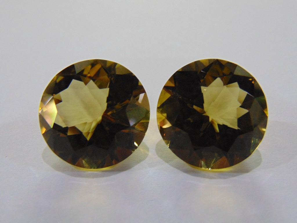 67.90ct Green Gold 22mm