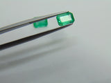 2.35ct Emerald 8x6mm 7x5mm