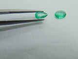 0.79ct Emerald 7x4mm 6x5mm