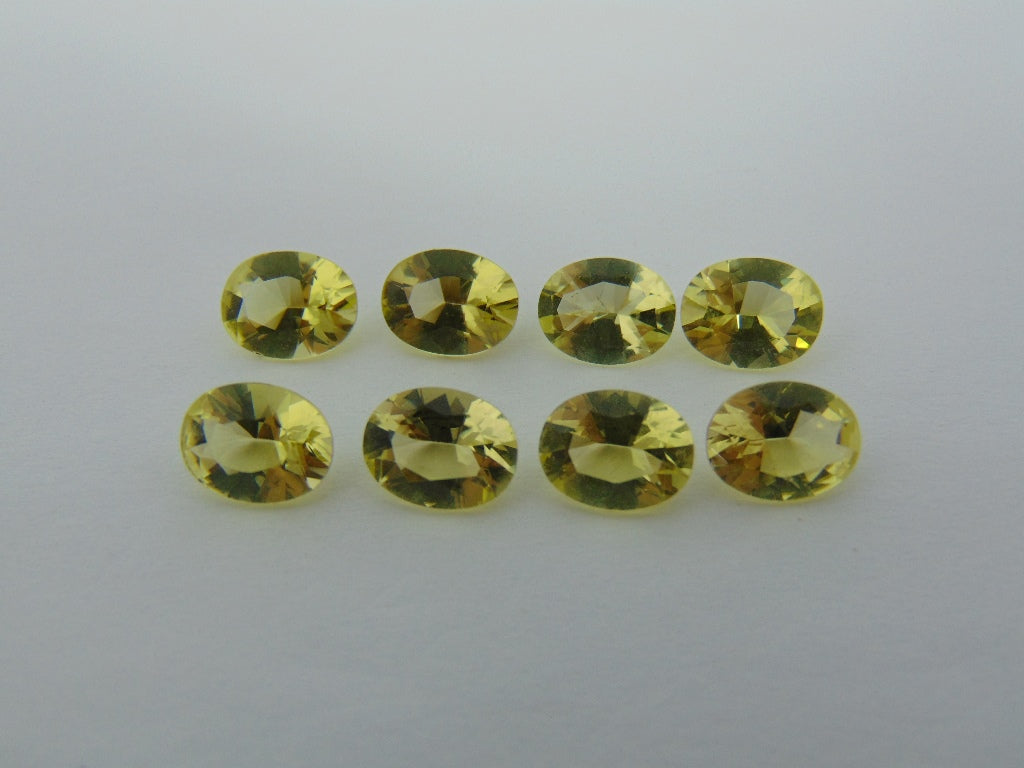 12.60cts Quartz (Green Gold) Calibrated