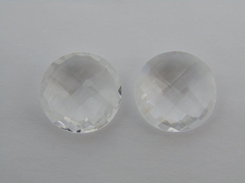 36cts Quartz (Crystal) Pair