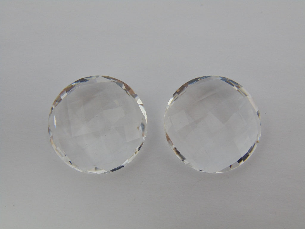 73.40cts Quartz (Crystal) Pair