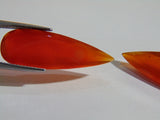 18.70ct Quartz (Orange) Pair