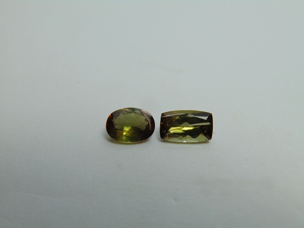 2.87ct Andalusite 8x6mm 9x5mm
